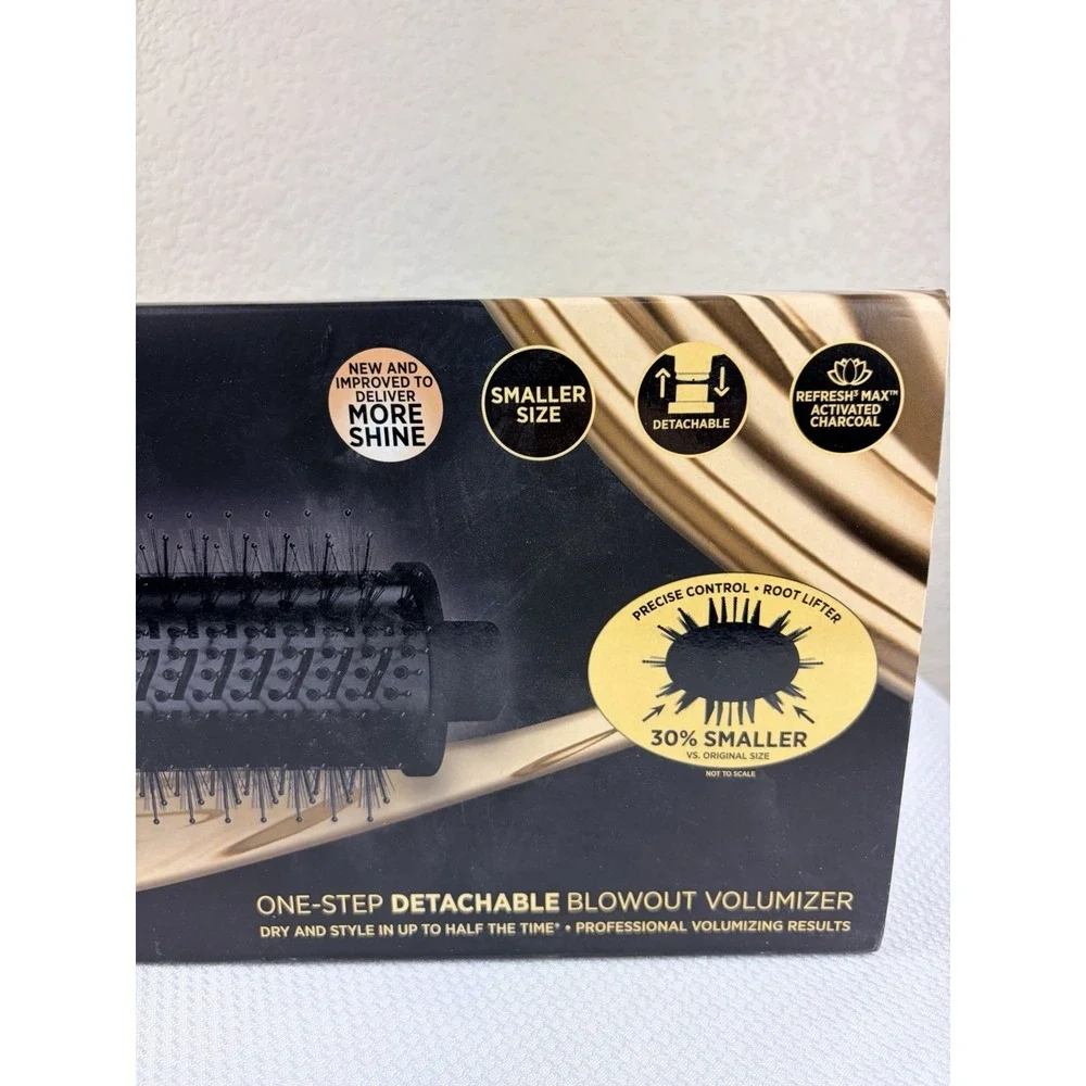 NIB HOT TOOLS Professional Black Gold Detachable One-Step Blowout Volumizer